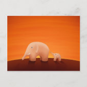 Vader en zoon briefkaart (Voorkant)