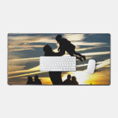 Vader en zoon bureaumat (Keyboard & Muis)