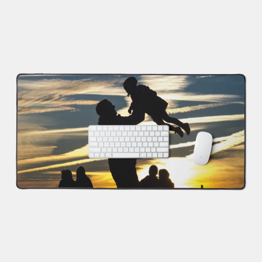 Vader en zoon bureaumat (Keyboard & Muis)