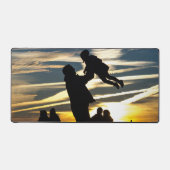 Vader en zoon bureaumat (Voorkant)