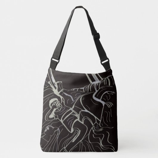 Vader en zoon crossbody tas (Voorkant)