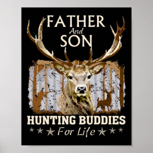 Vader en zoon jagen vrienden voor het leven Hunter Poster