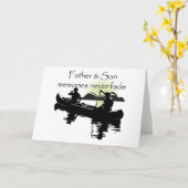 Vader en Zoon Kaart (Gele Bloem)