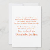 Vader en zoon kijken naar voetbalwedstrijd aquarel feestdagenkaart (Achterkant)