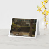 Vader en zoon, Malvarrosa Beach, Valencia, Spanje Kaart (Gele Bloem)