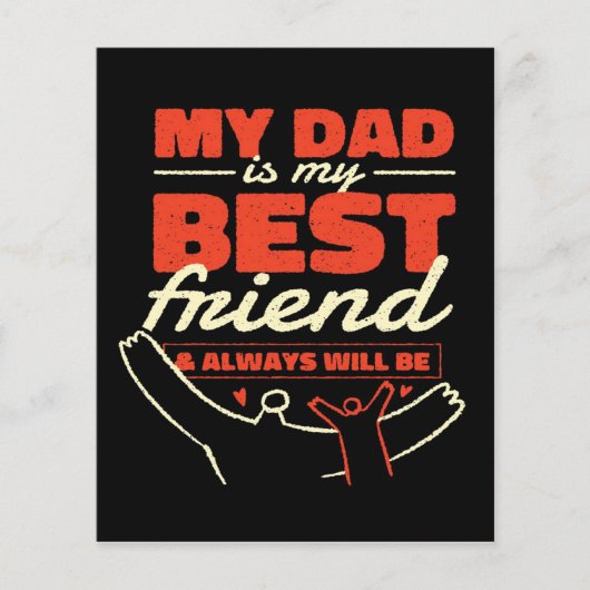 Vader- en zoon-overeenkomend canvas|Vaders-dagcade Flyer (Voorkant)