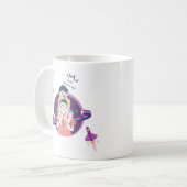 Vader en Zoon Pattern Koffiemok (Voorkant links)