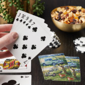 Vader en zoon pokerkaarten (Insitu)