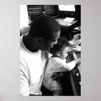 Vader en zoon poster