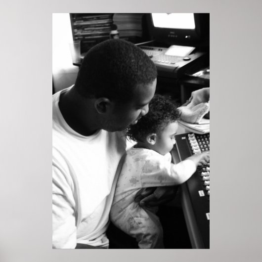 Vader en zoon poster (Voorkant)