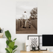 Vader en zoon poster (Thuiskantoor)