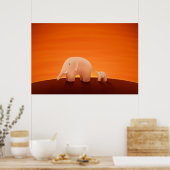 Vader en zoon poster (Keuken)