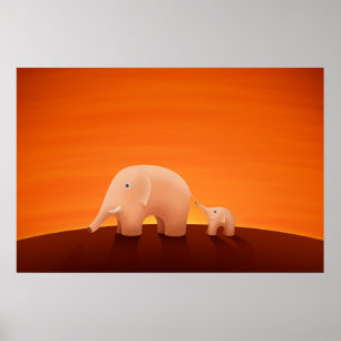 Vader en zoon poster