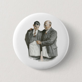 Vader en zoon ronde button 5,7 cm