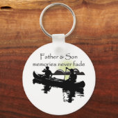 Vader en zoon sleutelhanger (Voorkant)