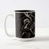 Vader en zoon tweekleurige koffiemok (Links)