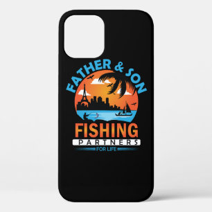Vader en zoon Vist partners voor het leven Case-Mate iPhone Case