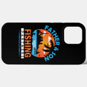 Vader en zoon Vist partners voor het leven Case-Mate iPhone Case (Achterkant (horizontaal))