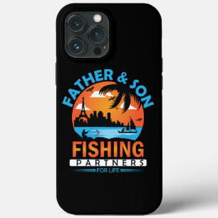 Vader en zoon Vist partners voor het leven Case-Mate iPhone Case