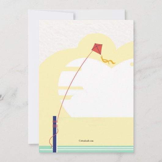 Vader en zoon Vist Vaderdag Kaart (Achterkant)