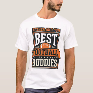 Vader en Zoon Voetbal Buddies Vintage T-shirt Desi