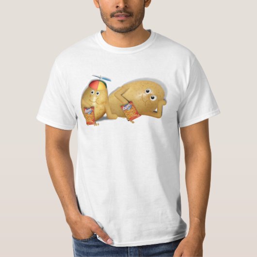 Vader en Zoon-werkkleding T-shirt (Voorkant)