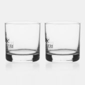 Vader en zoon Whiskey bril Whisky Glas (Links)