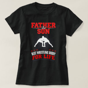 Vader en zoon Wrestling maatje T-shirt