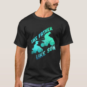 Vader- en zusrijdende partners voor het leven Dirt T-shirt
