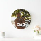 Vader Est-foto aanpasbaar jaar Vaderdag Grote Klok (Huis)
