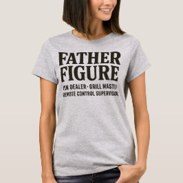 Vader Figuur Pun Dealer Grappige Vader T-shirt