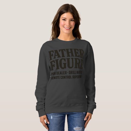 Vader figuur puns dealer grappige vader shirt (Voorkant volledig)