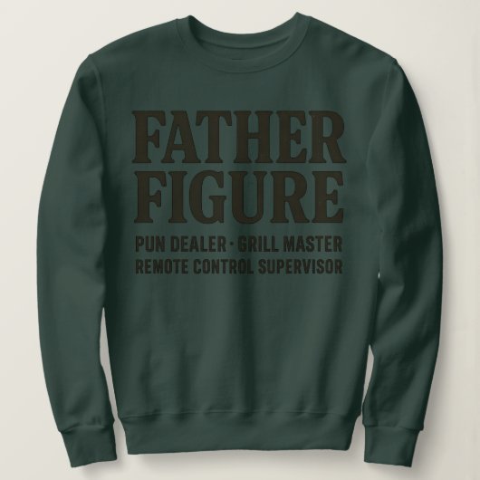 Vader figuur puns dealer grappige vader shirt (Design voorkant)