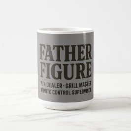 Vader figuur puns dealer grappige vader shirt koffiemok