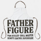 Vader figuur puns dealer grappige vader shirt schort (Voorkant)