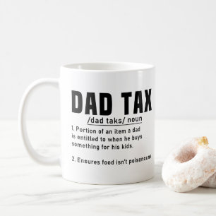 Vader Fiscale Definitie Vaderdag Grappig Vader Coo Koffiemok