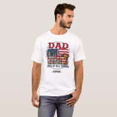Vader, Fixer van alle dingen – Patriottische timme T-shirt (Voorkant volledig)