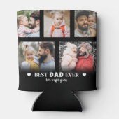Vader Foto Beste Papa Blikjeskoeler (Achterkant)