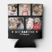 Vader Foto Beste Vader Blikjeskoeler (Voorkant)