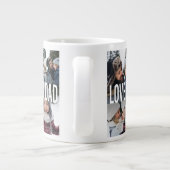 Vader Foto Collage Vaderdag Grote Koffiekop (Achterkant)