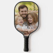 Vader Foto Opgericht Pickleball Paddle (Achterkant)