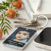 Vader Foto van je. Sleutelhanger (Voorkant Rechts)