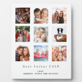 Vader fotofamilie collage wit fotoplaat (Voorkant)