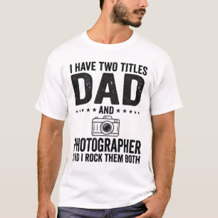 Vader Fotograaf Vintage Gravure Shirt Ontwerp_1