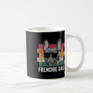 Vader Franse Bulldog Retro Kleding Voor Mannen Kin Koffiemok