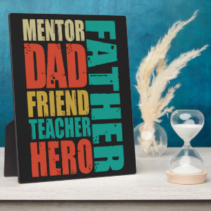 Vader Friend Mentor Dad leraar Hero Fotoplaat