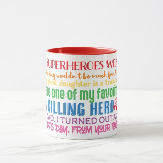 Vader Funny Quotes wil uit de Mok van de dochter (Midden)