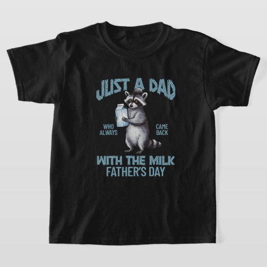 vader Funny Racoon Daddy Happy Fathers Day T-shirt (Laagn)