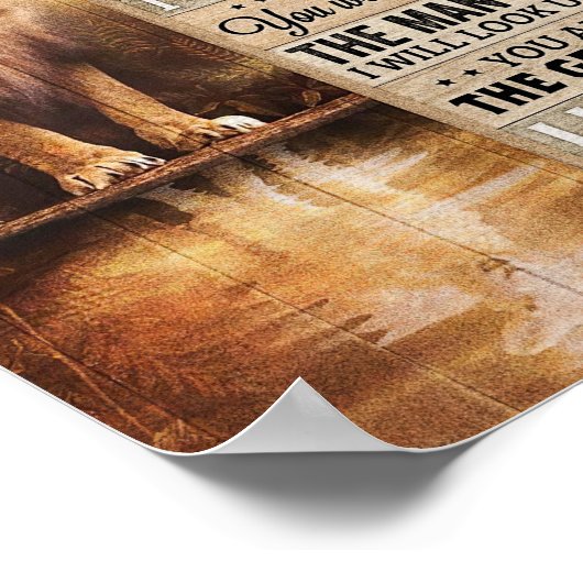 Vader geeft aan m'n vader... ik hou zo veel van je poster (Hoek)