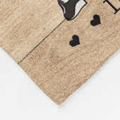 Vader geeft mijn vader mijn Hero Fleece Deken (Hoek)